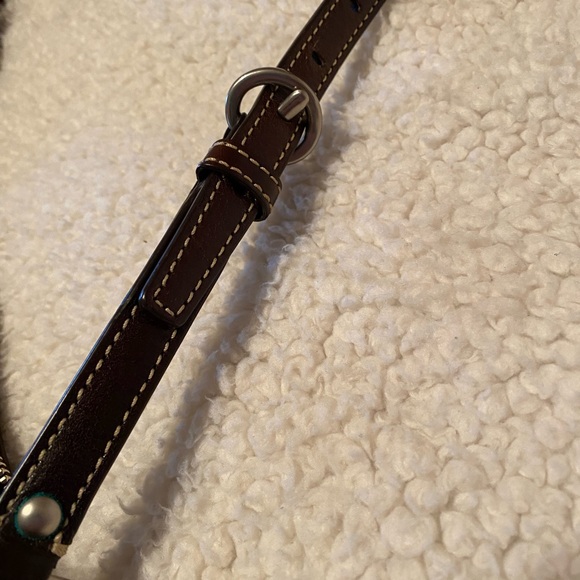 Coach Chelsea F10891 Burgundy Pebble Leather - Picture 7 of 8